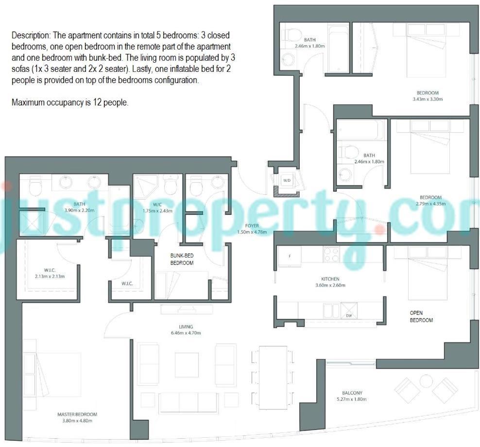 Elite Royal Apartment - Burj Residences T7 - President Dubai Esterno foto